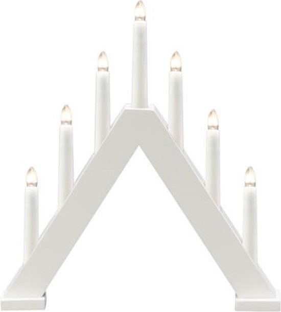 Kerstkandelaar binnen - kaarsen 31 x 34 centimeter |