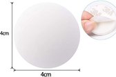 Zelfklevende Deurbeschermers - 4cm diameter - Deurbescherming - Deurstopper - Wit