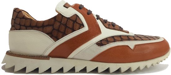 Ferro Shoes Heren Sneakers - ELMAR BRUIN - Echt leder - Maat 40