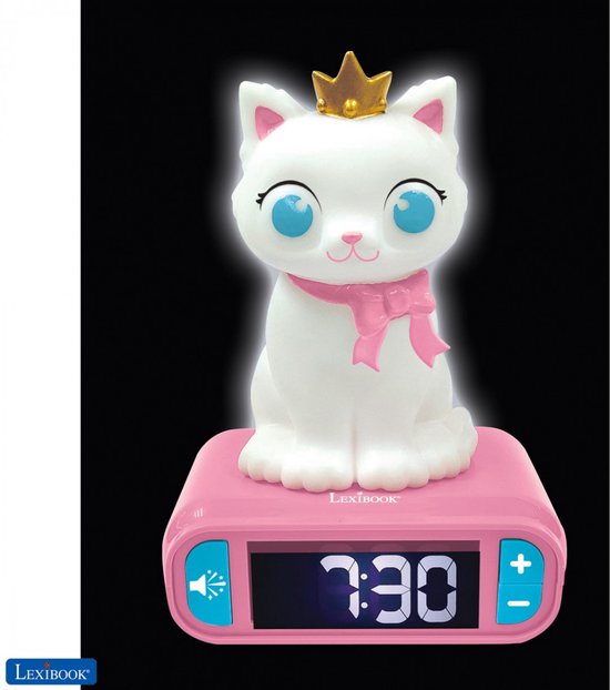 Lexibook Disney Classics Stitch Nightlight Alarm Clock