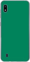 Geschikt voor Samsung Galaxy A10 hoesje - Groen - Bos - Kleuren - Siliconen Telefoonhoesje