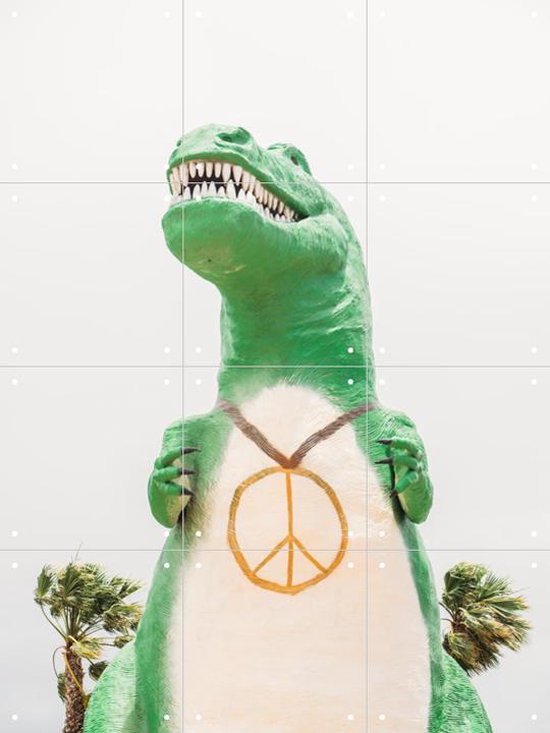 IXXI Cabazon T-Rex - Wanddecoratie - Dieren en insecten - 60 x 80 cm