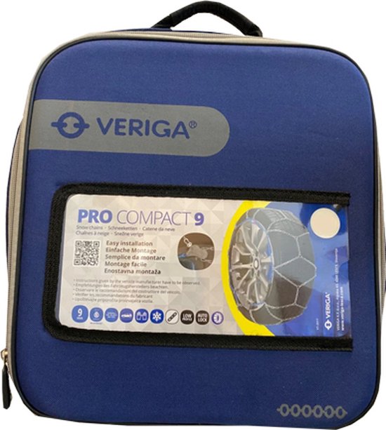 Cora 0001421095 Sneeuwkettingen voor Auto Grip Tech, 9 mm, groep 9.5, 2 stuks