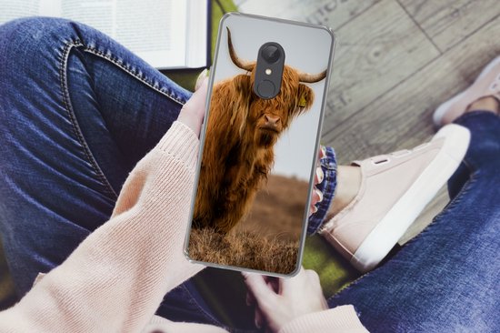 Coque Xiaomi Redmi 5 - Highlander écossais - Dune - Herbe - Coque de téléphone en Siliconen