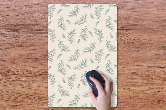 Bureau onderlegger 40x60 cm - Muismat Bloemen - Planten - Pastel - Bureaulegger xl - Desk mat beschermer - Computer muismatten