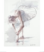 Poster - Ballet Plankenkoorts Aimee Del Valle - 50 X 40 Cm - Multicolor