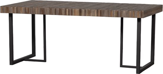 WOOOD Exclusive Maxime Eettafel - Recycled Hout - Naturel