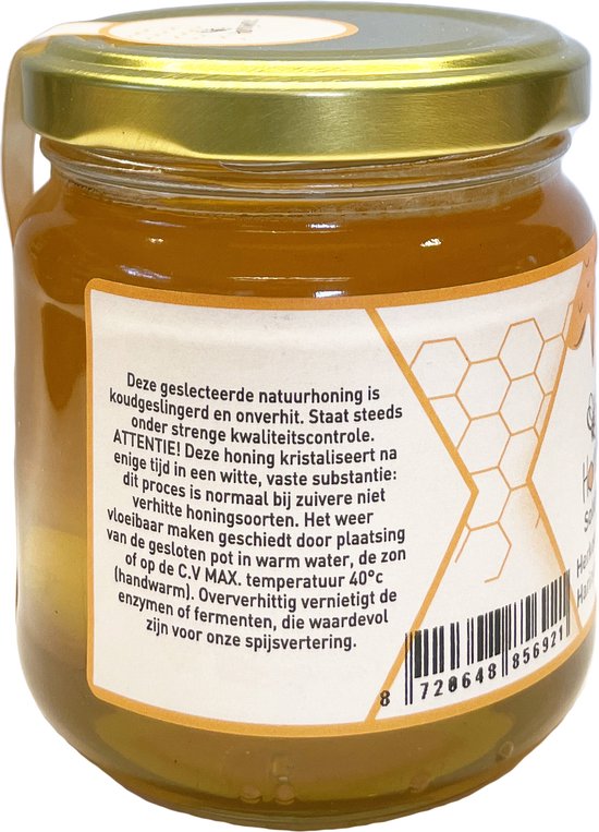 Soligadohoning 250g Nederland Honingwinkel Honing Vloeibaar in Honingpot bol