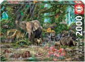 Educa - Puzzle 2000 - African Jungle (016013)