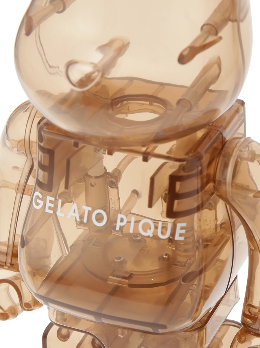 400% Bearbrick - Gelato Pique (Brown) | bol