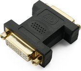BeMatik - DVI-I female naar DVI-I female dual link adapter