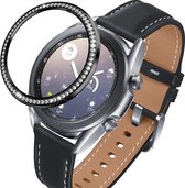 Strap-it Bezel ring - Randbeschermer geschikt voor Samsung Galaxy Watch 3 41mm - black diamond
