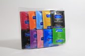 Screw your buddy met ons 10-pack Try-Out Condooms in doorzichtige verpakking - breng je vrienden in verlegenheid (maar wel op een grappige manier!)