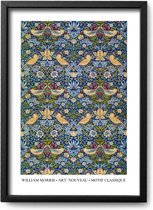 Poster William Morris - A4 - 21 x 30 cm - Exclusief lijst