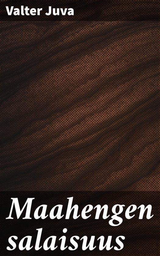 Maahengen salaisuus - cover