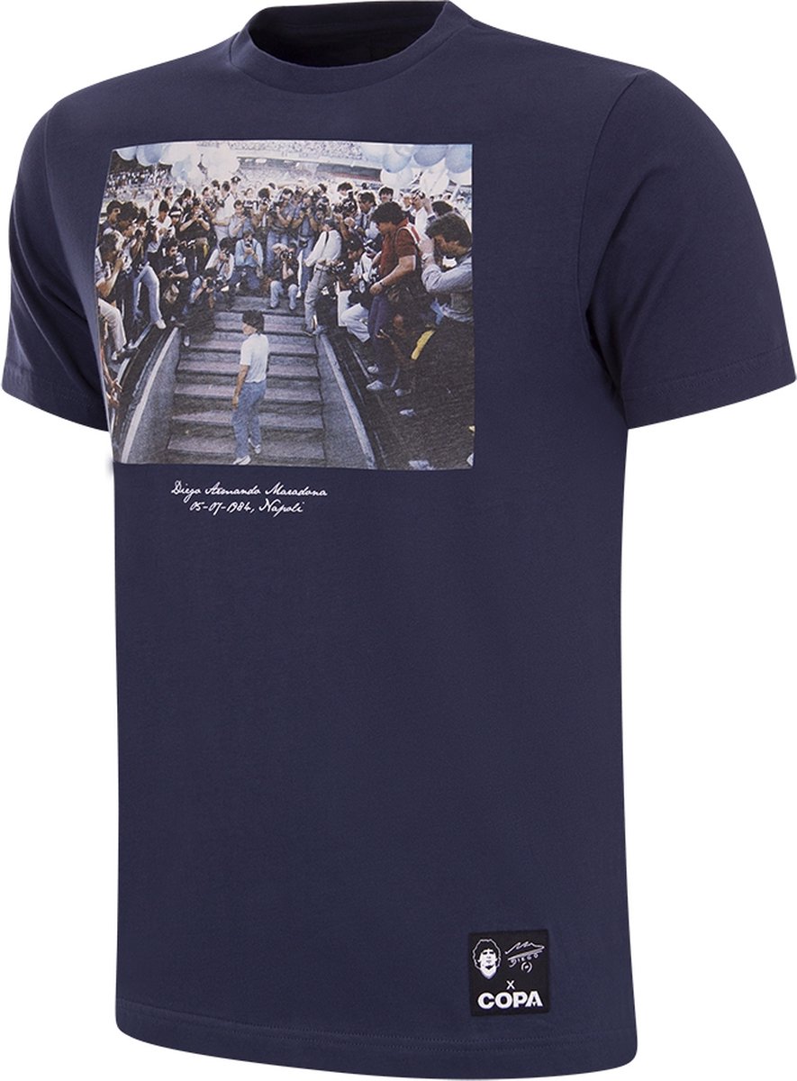 COPA - Maradona Napoli Presentation T-Shirt - Heren - Blauw - XS