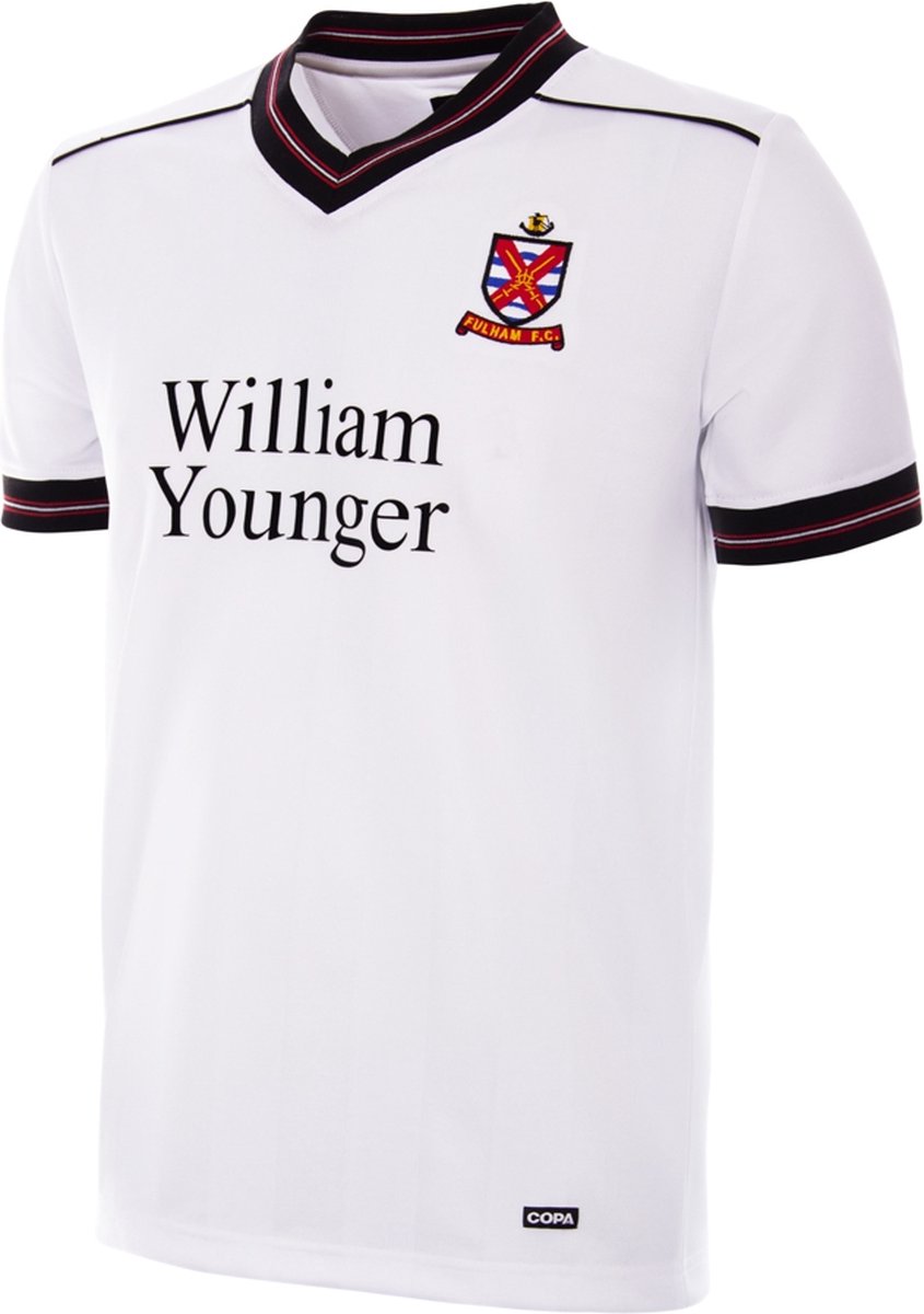 COPA - Fulham FC 1984/85 Retro Voetbalshirt - Heren - Wit - L