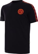 COPA - AS Roma Black Taper T-Shirt - Heren - Zwart - L