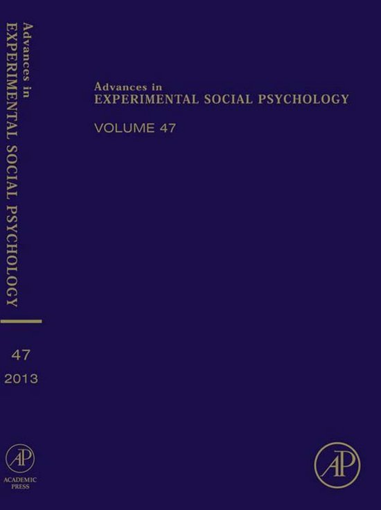 Advances in Experimental Social Psychology - cover