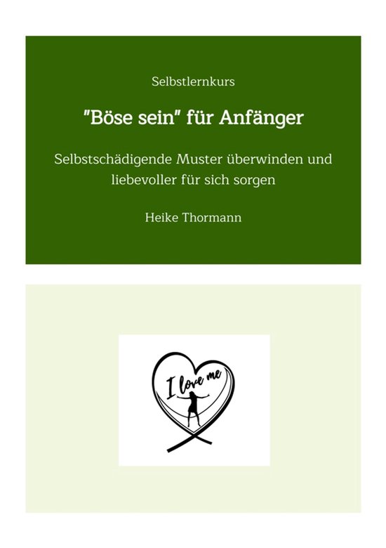 Selbstlernkurs: "Böse sein" für Anfänger - cover