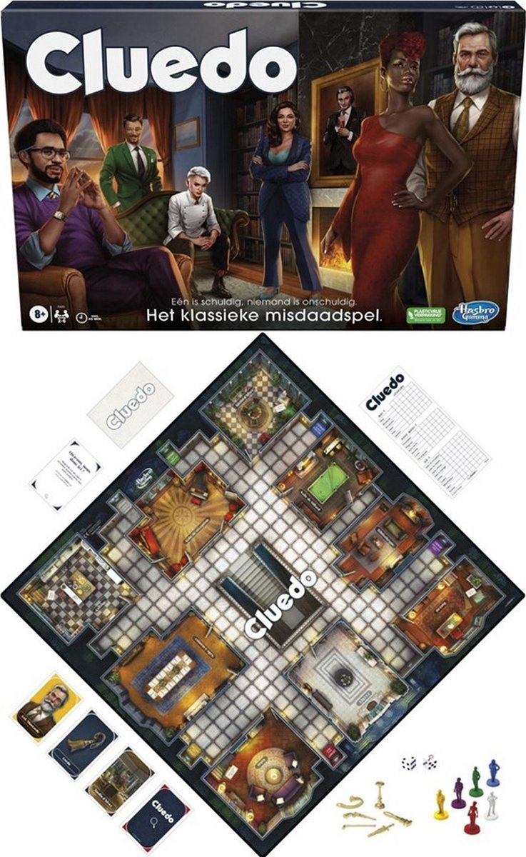 Cluedo - Bordspel Nieuwe variant - Gezelschapsspel — afbeelding 10