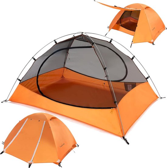 Waterdichte Tentvoetafdruk – 900D Oxford, 205x135 Cm, Met Haringen En Draagtas, Legergroen 1 miniatura