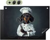 Hond - Kokskleding, Grijs