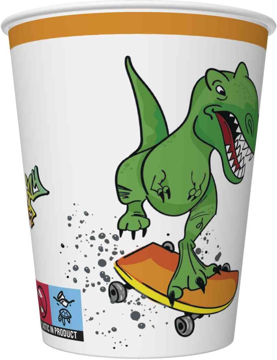 Daisy - Papieren bekers - Crazy Dino