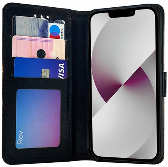 Étui téléphone Convient pour Oppo A52 / A72 - Book Case - Dromenvanger Printje - Espace pour 3 cartes