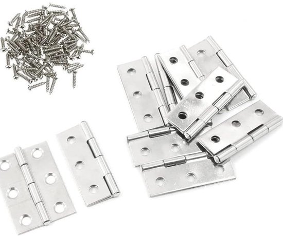316 roestvrijstalen zeilboot hardware luik scharnier met verwijderbare pin 2-5/8 x 2-7/8 (70mm x 30mm