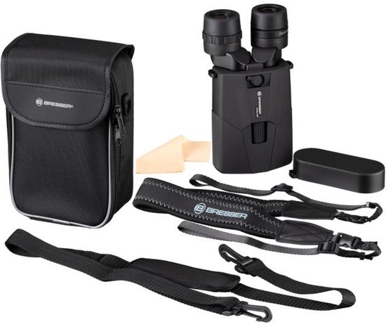 Jumelles Bresser - 16x42 - Avec stabilisateur d'image - Vue de la main