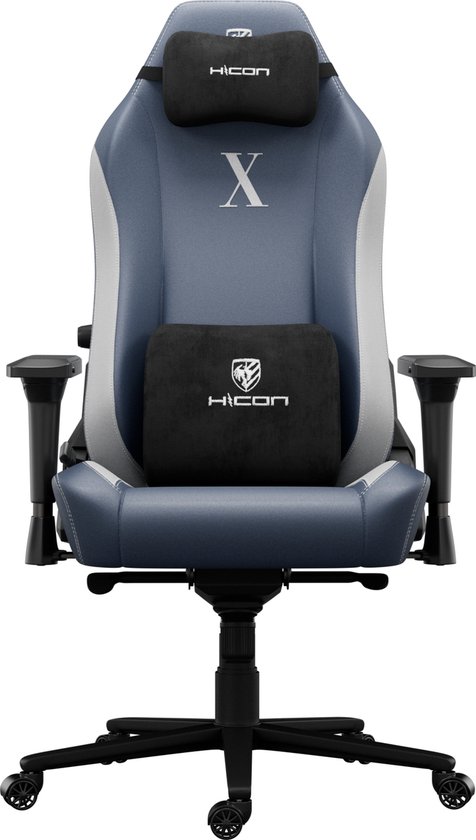 HICON Gamingstoel Apex Serie Fury Ergonomisch Blauw - Gamestoel - €194,54