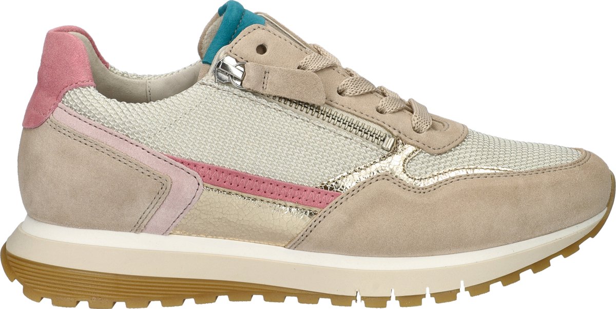 Gabor 378 Sneakers - Leatherlook - Dames - Beige