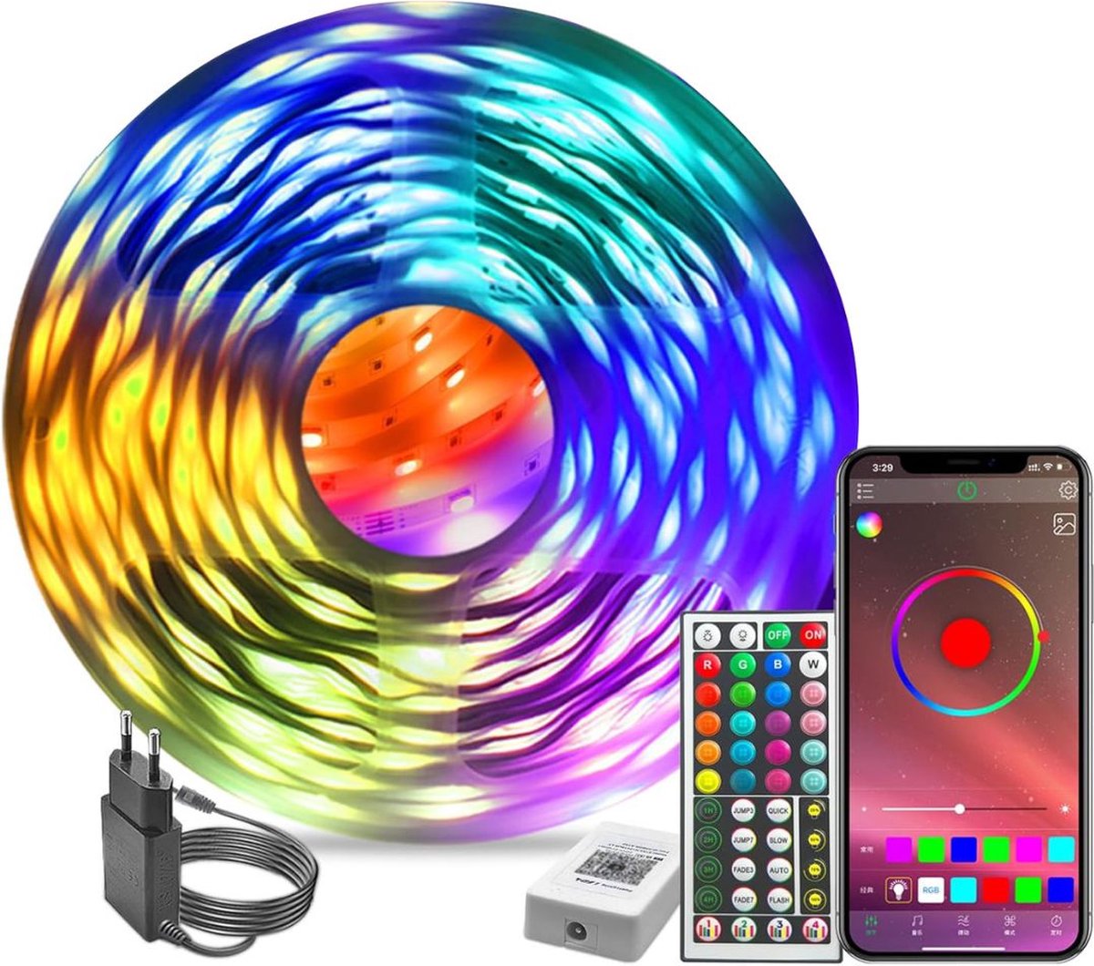 VELTRR® LED Strip 30 Meter - LED Verlichting Strips - LED Light