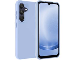 Hoesje - Geschikt voor Samsung Galaxy A26 - Sterk & Shockproof - Siliconen Case - Hoes Cover - Telefoonhoes - Lichtblauw