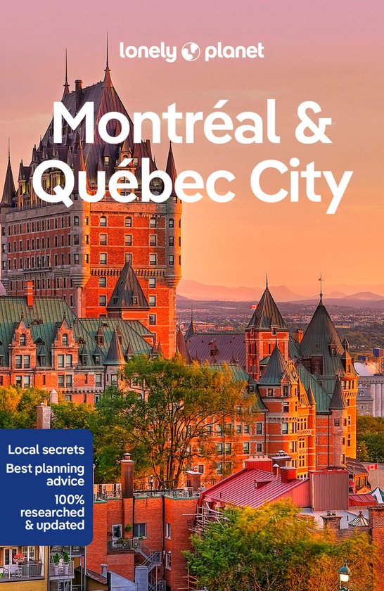 Travel Guide- Lonely Planet Montreal & Quebec City - cover