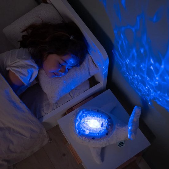 Cloud B Tranquil Whale Familie Wit Walvis Muzikale Babyprojector van Cloud-B — afbeelding 5