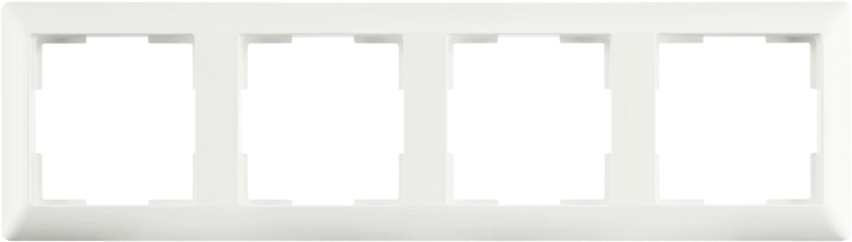 ION industries afdekraam 4-voudig - J1 alpin wit mat (80.301.415)