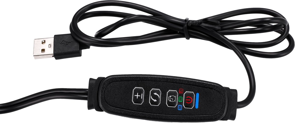 LED plantengroeilamp 40 diodes TIMER 15 W thuisplantenkweek met netadapter
