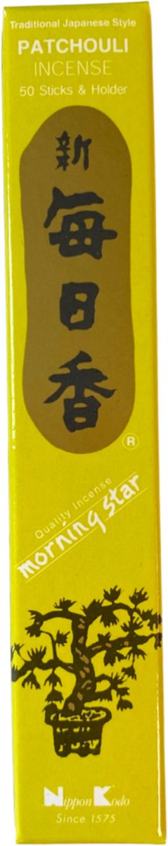Nippon Kodo Wierook Morning Star patchouli - 12 stuks Meerkleurig