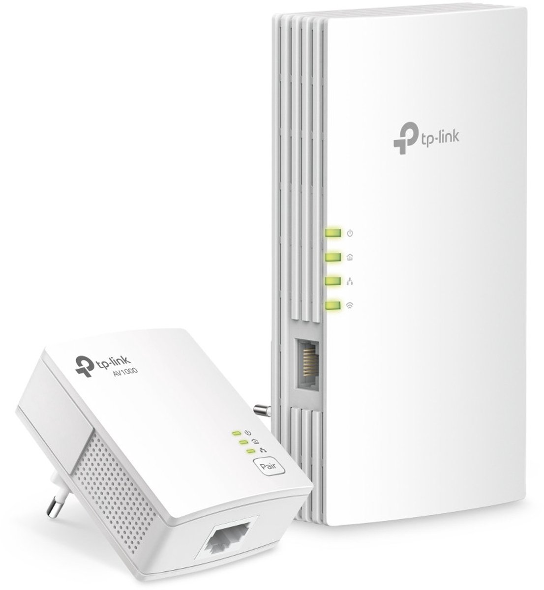 TP-Link TL-WPA7817 KIT PowerLine-netwerkadapter 1000 Mbit/s Ethernet LAN Wifi Wit