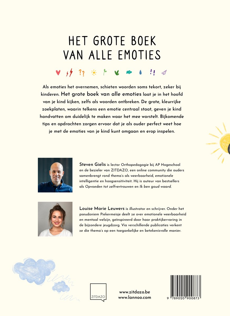 Het grote boek van alle emoties - back cover