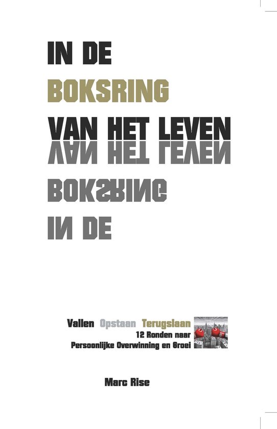 In de boksring van het leven - cover