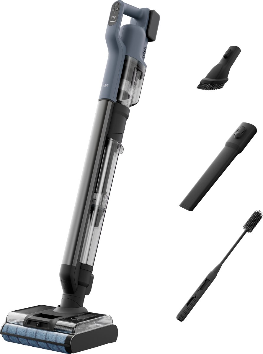 AEG AW82U1DB Ultimate 8000 - Steelstofzuiger met dweilfunctie - Zelfreinigend en zelfdrogend