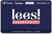 LeesCadeau - Waarde €25,00 - De leukste boekenbon! - Voor e-books, boeken en tijdschriften