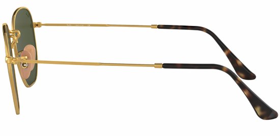 Ray Ban RB3548N 001 Hexagonal Flat Lenses Goud - Metaal - Groen Klassiek G-15 - 51mm — afbeelding 3