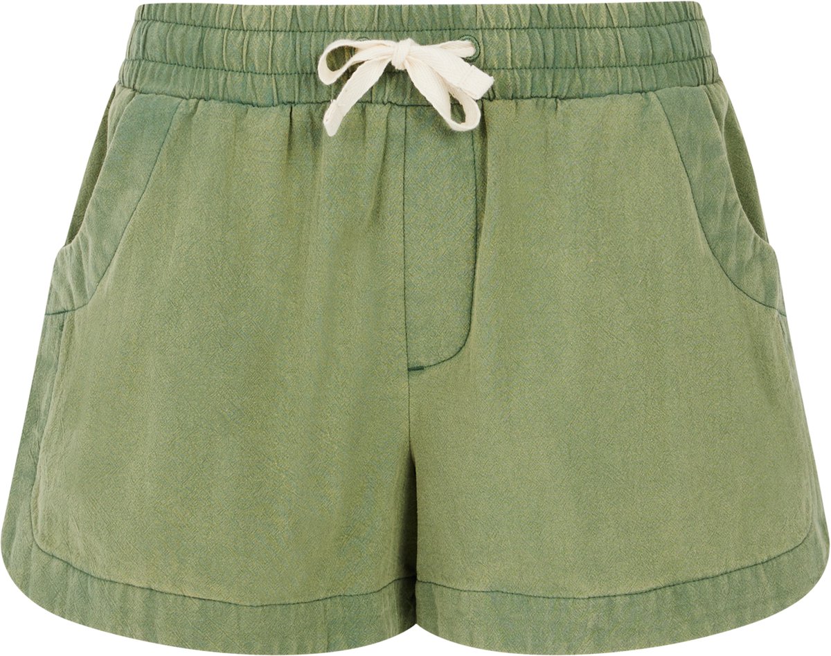 Protest PRTPien – Korte broek Dames – Tailleband elastiek – Koordsluiting Groen