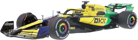 McLaren MCL38 Solido Modelauto 1:18 2024 Oscar Piastri McLaren Formula 1 Team S1814204 Monaco GP