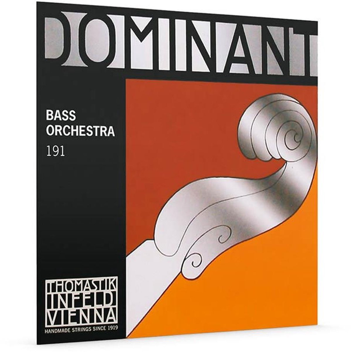 Thomastik Infeld TH-191 double bass string D-2 3/4 (strings length 104cm), synthetic core, chrome