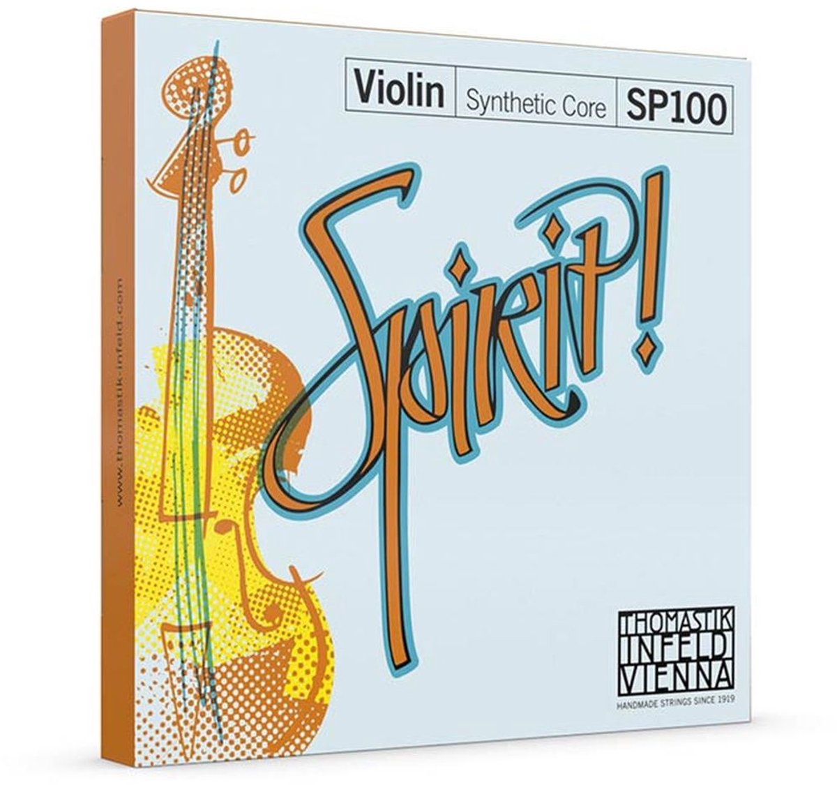Thomastik Infeld THSP-100 violin string set 4/4 medium, synthetic core